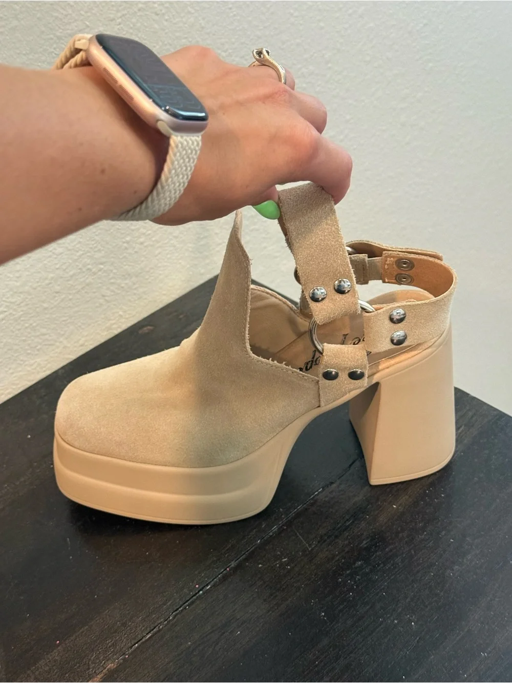 Free People chunky platform